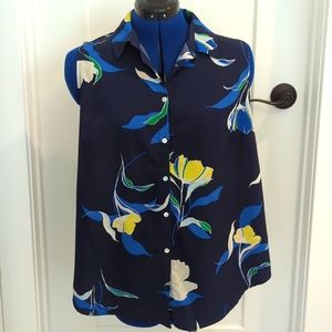 A New Day button down tank